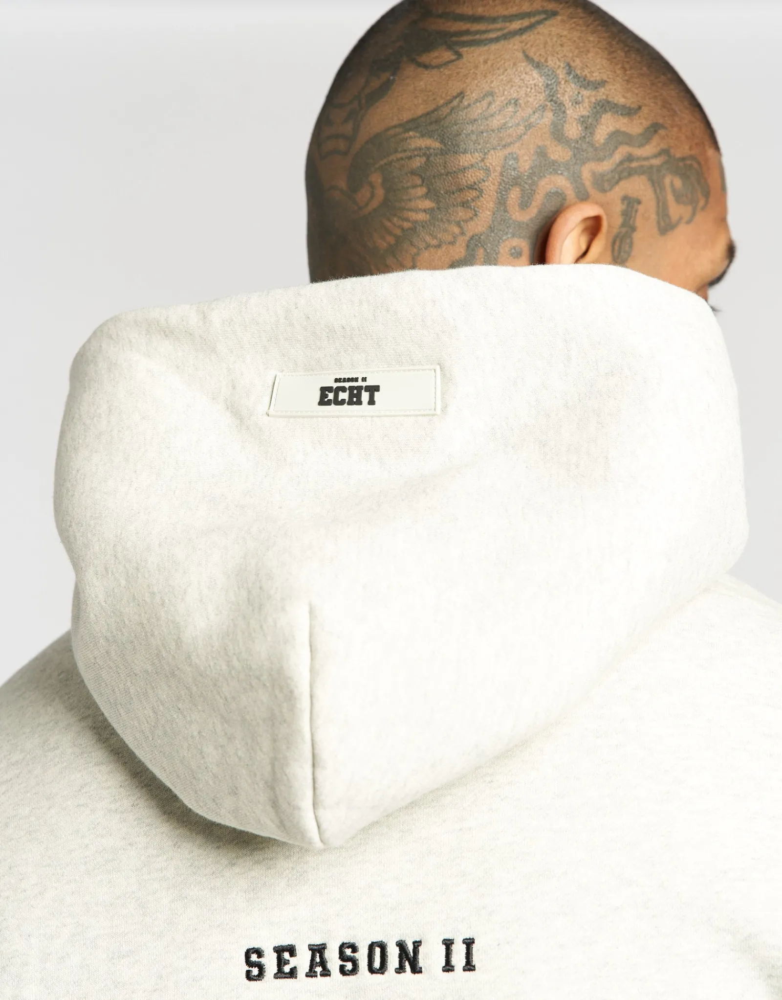 Fashion ECHT Season II Hoodie Heather Grey Cream