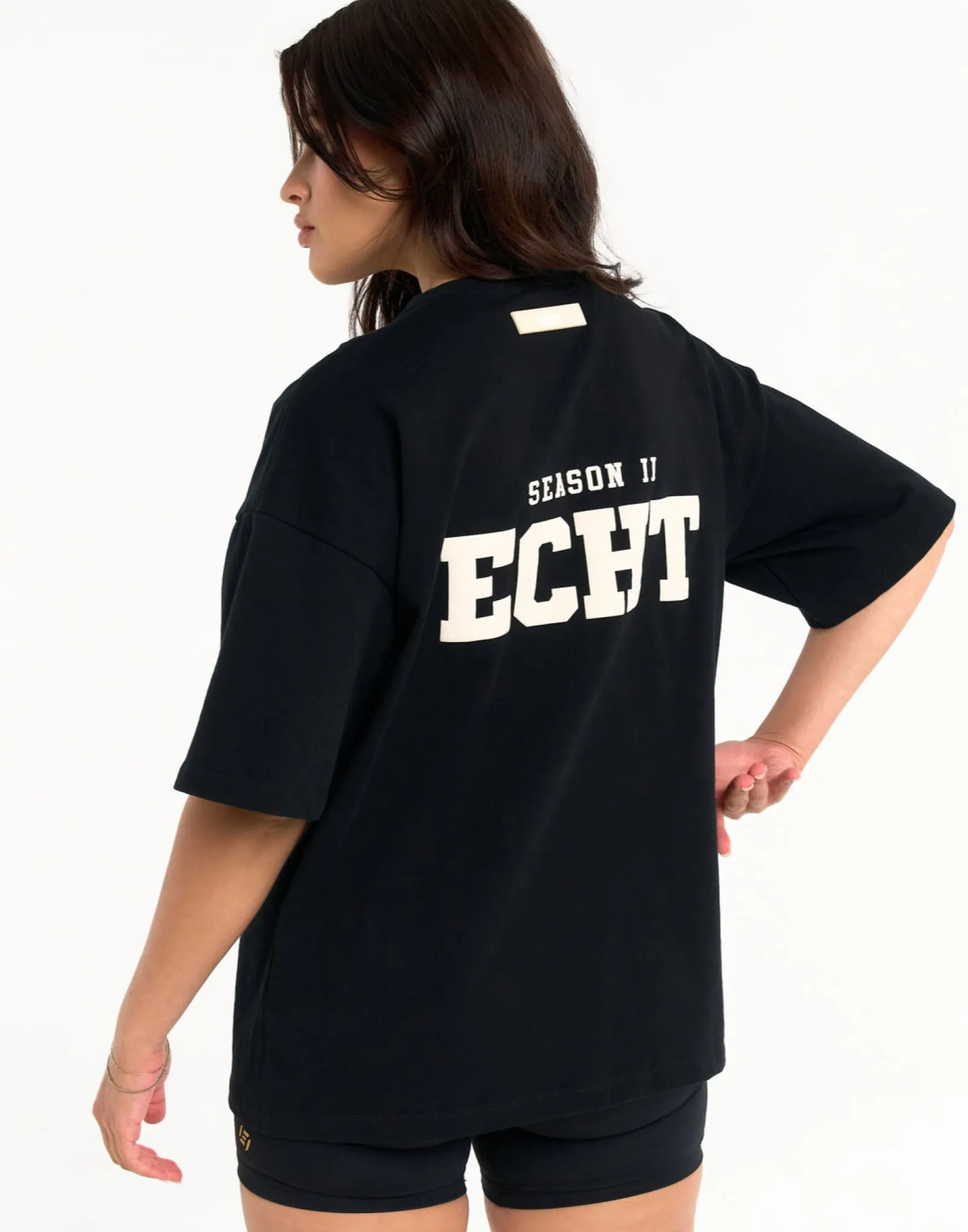 Discount ECHT Season II Tee Black Cream