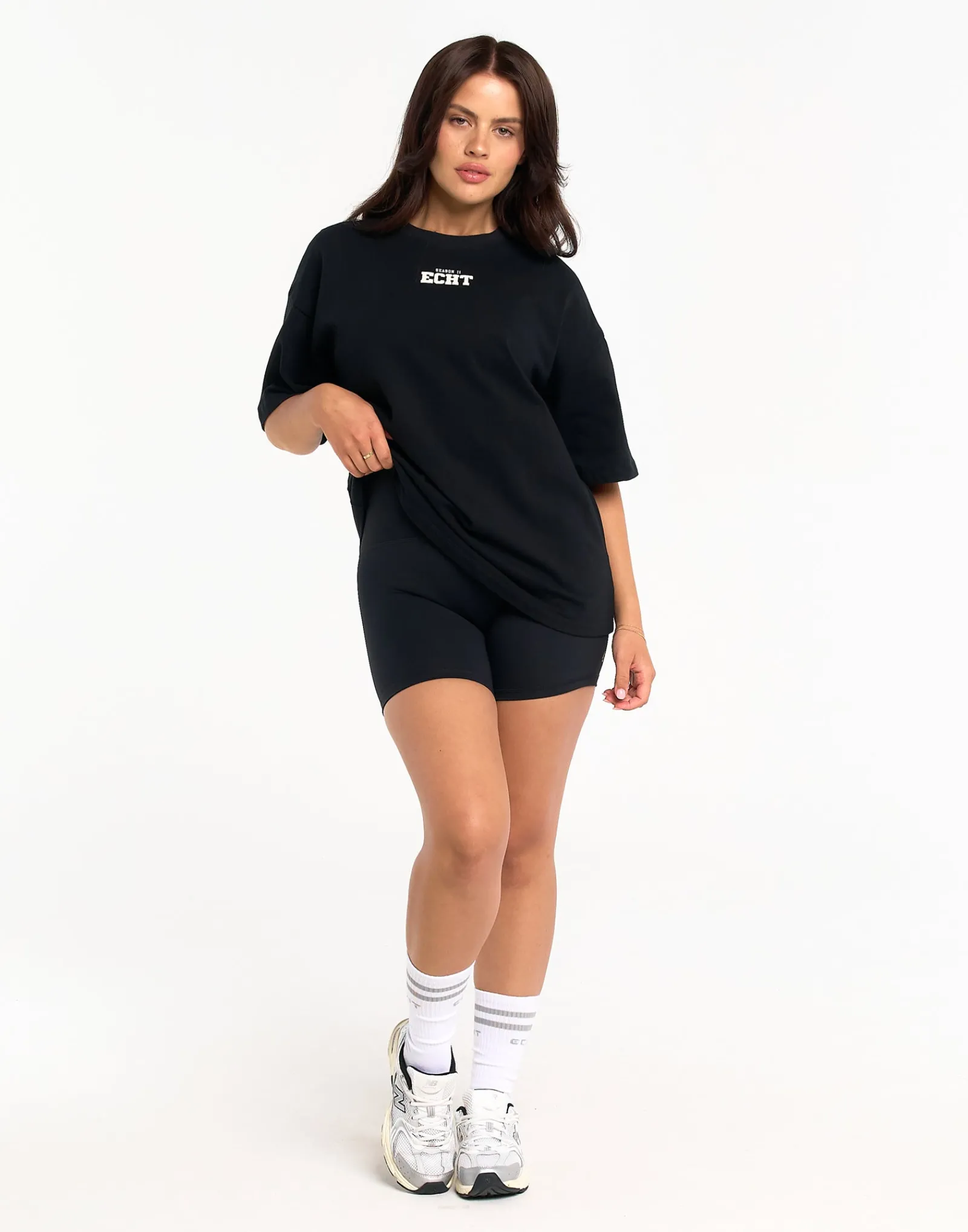 Discount ECHT Season II Tee Black Cream