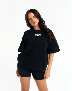 Outlet ECHT Season II Tee Black Cream