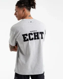 Clearance ECHT Season II T-Shirt Heather Grey