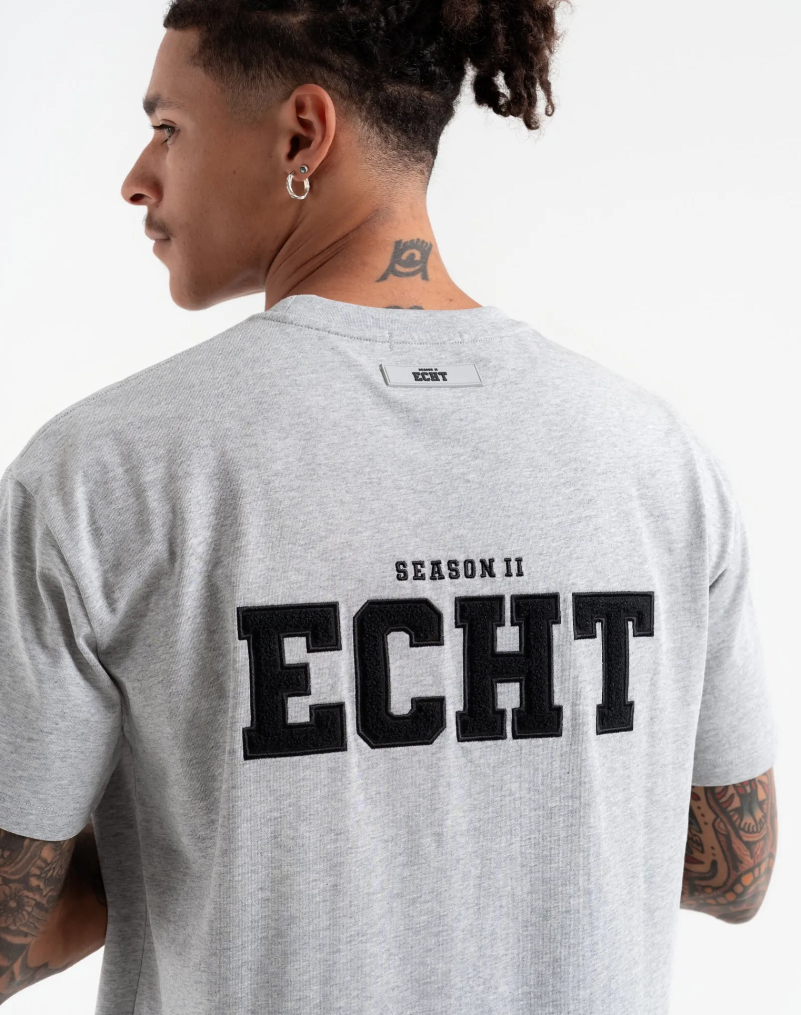 Clearance ECHT Season II T-Shirt Heather Grey