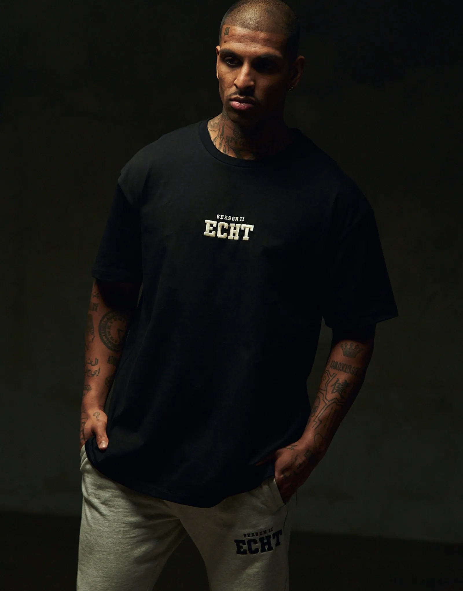 Sale ECHT Season II T-Shirt Black