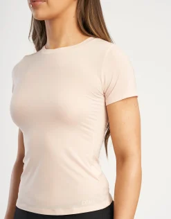 New ECHT Shape Smoothing Tee Blush Pink
