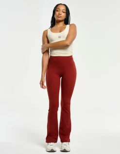 Sale ECHT SmoothForm Flare Leggings Brown