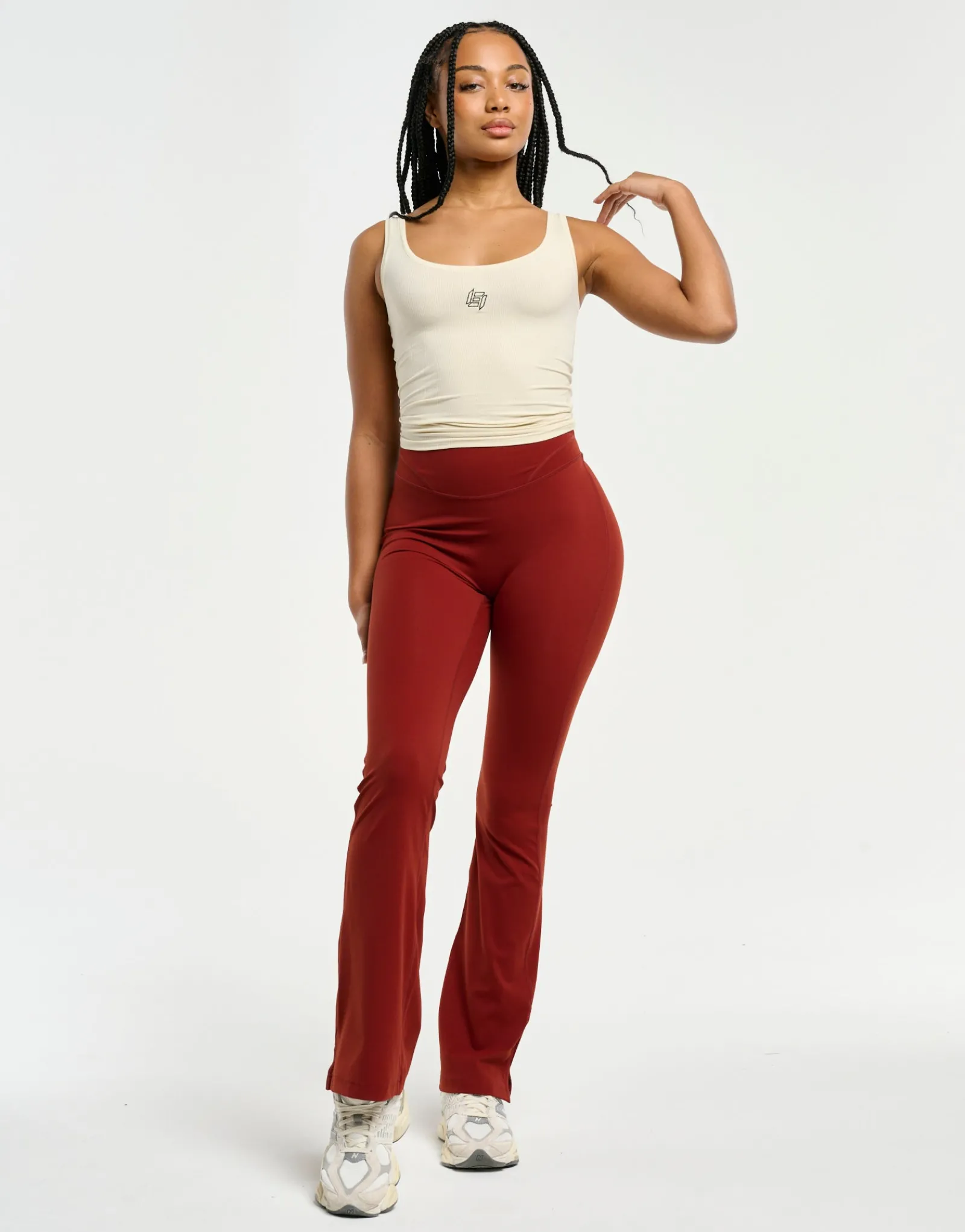Sale ECHT SmoothForm Flare Leggings Brown