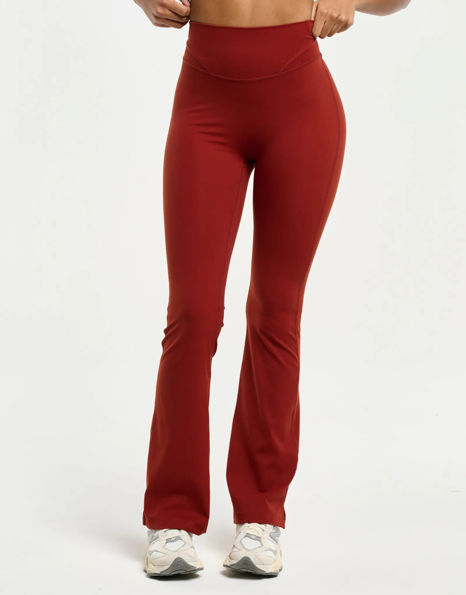 Sale ECHT SmoothForm Flare Leggings Brown