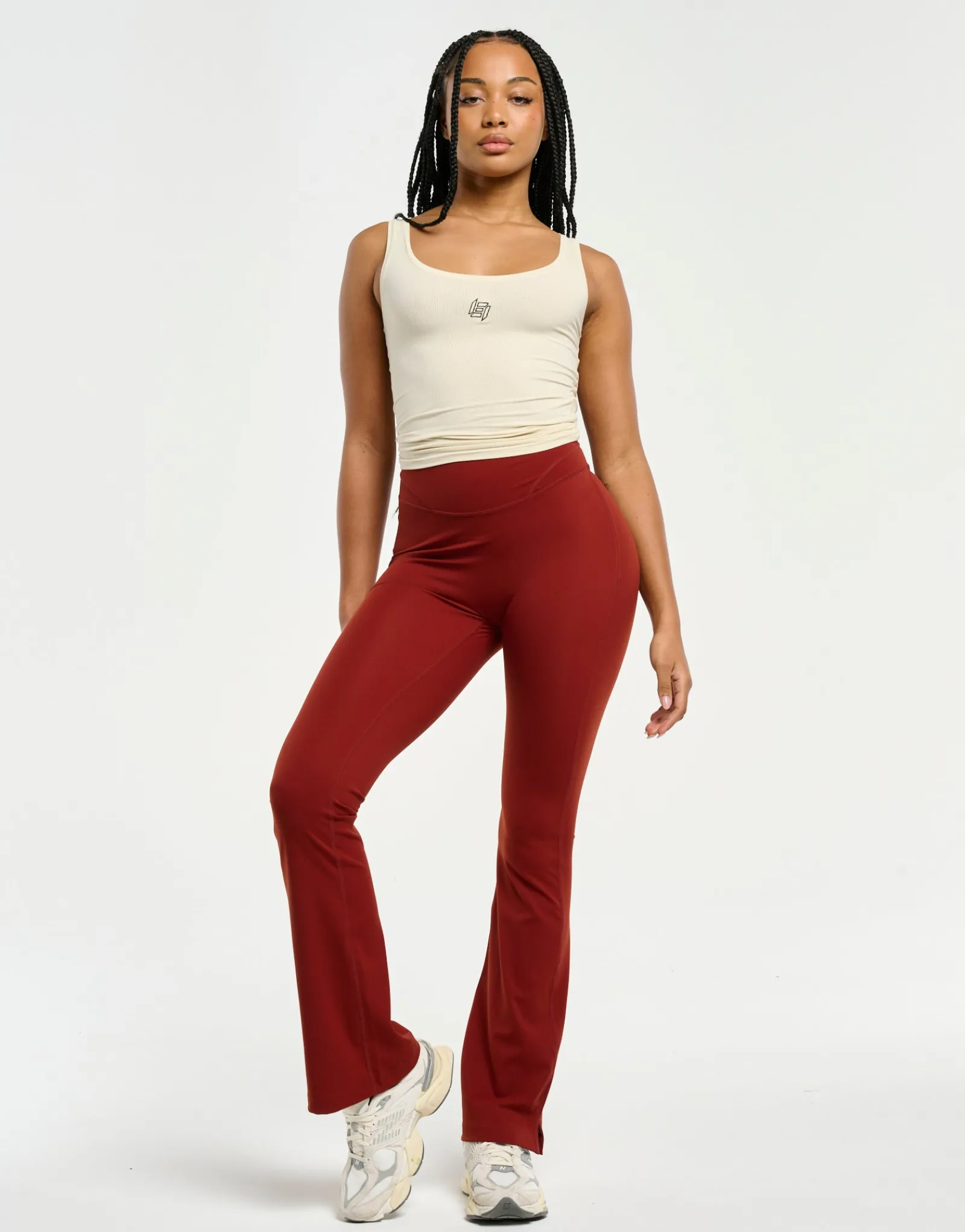 Sale ECHT SmoothForm Flare Leggings Brown