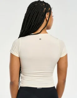 Sale ECHT SmoothForm Ruched Sculpt Top Taupe