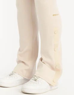 Sale ECHT Split Flare Pants Oatmeal