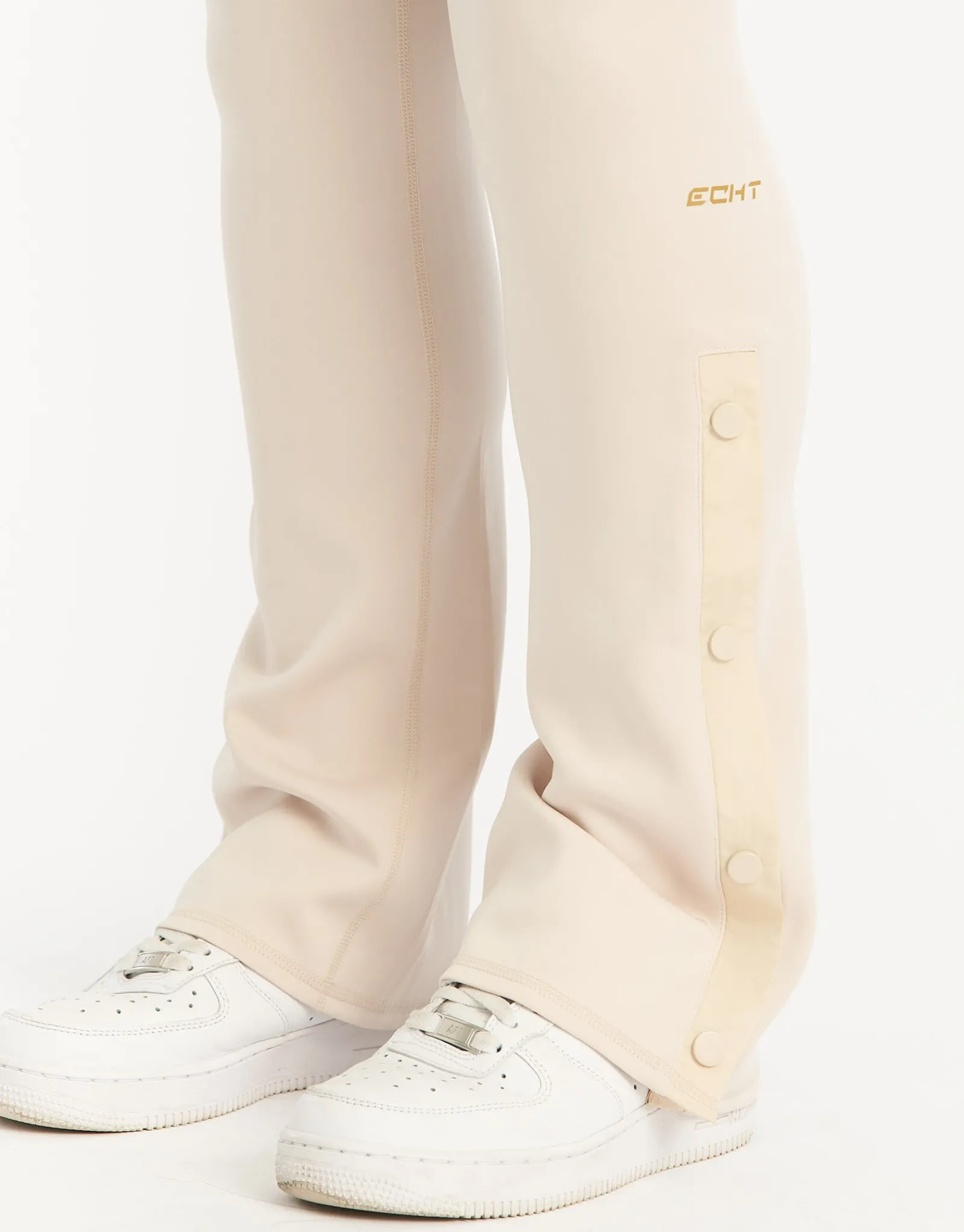Sale ECHT Split Flare Pants Oatmeal