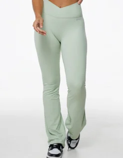 Clearance ECHT Storm Flare Leggings Sage