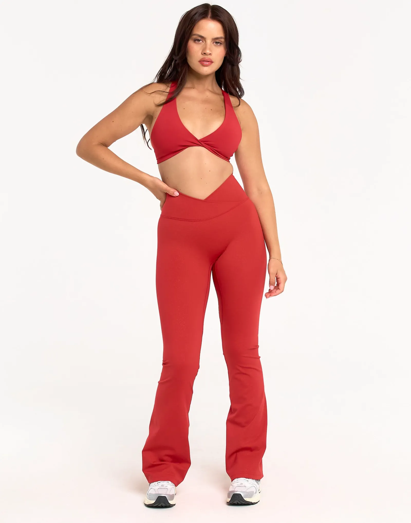 Best ECHT Storm Flare Leggings V2 Red