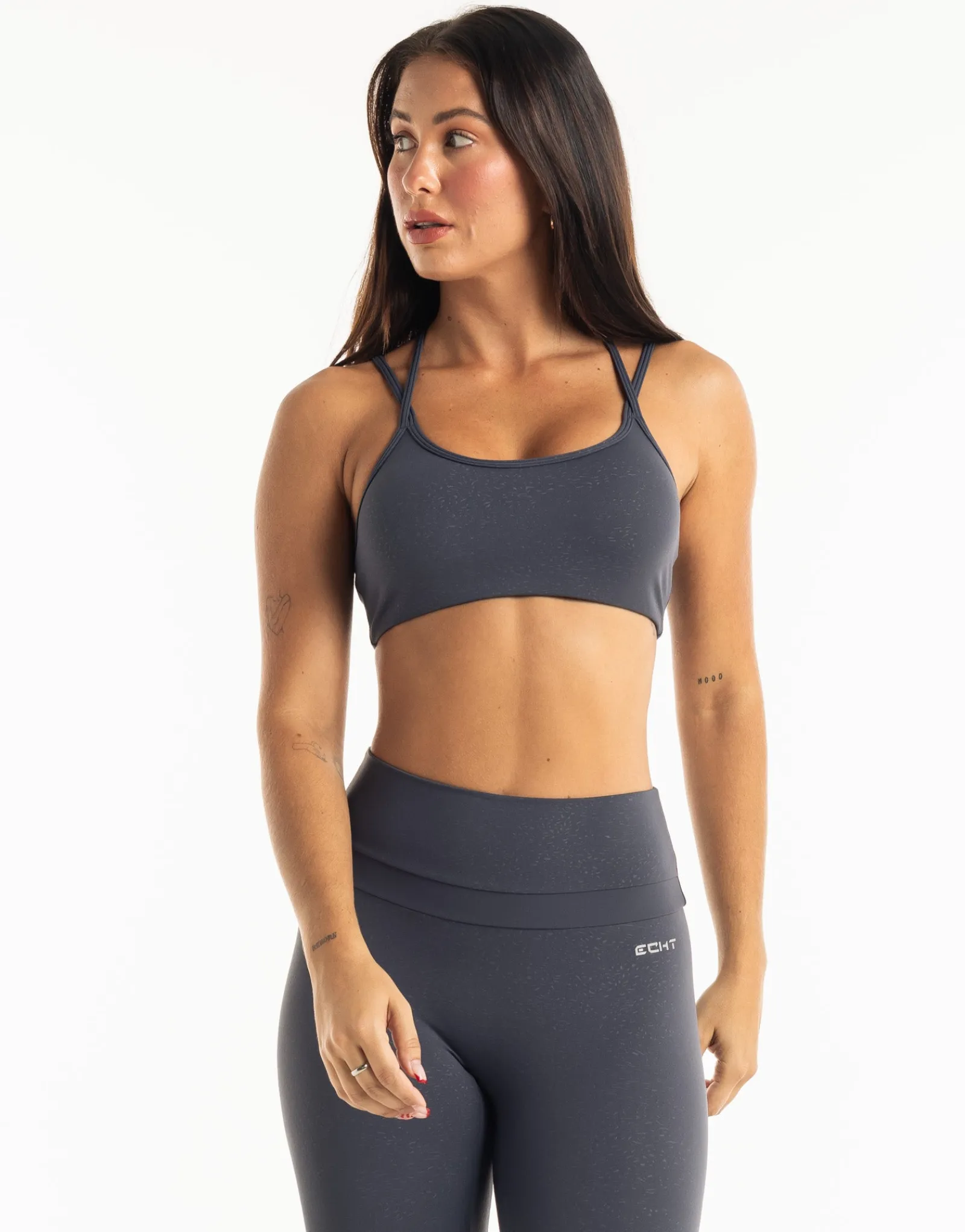 Fashion ECHT Storm Sports Bra Smoke Grey