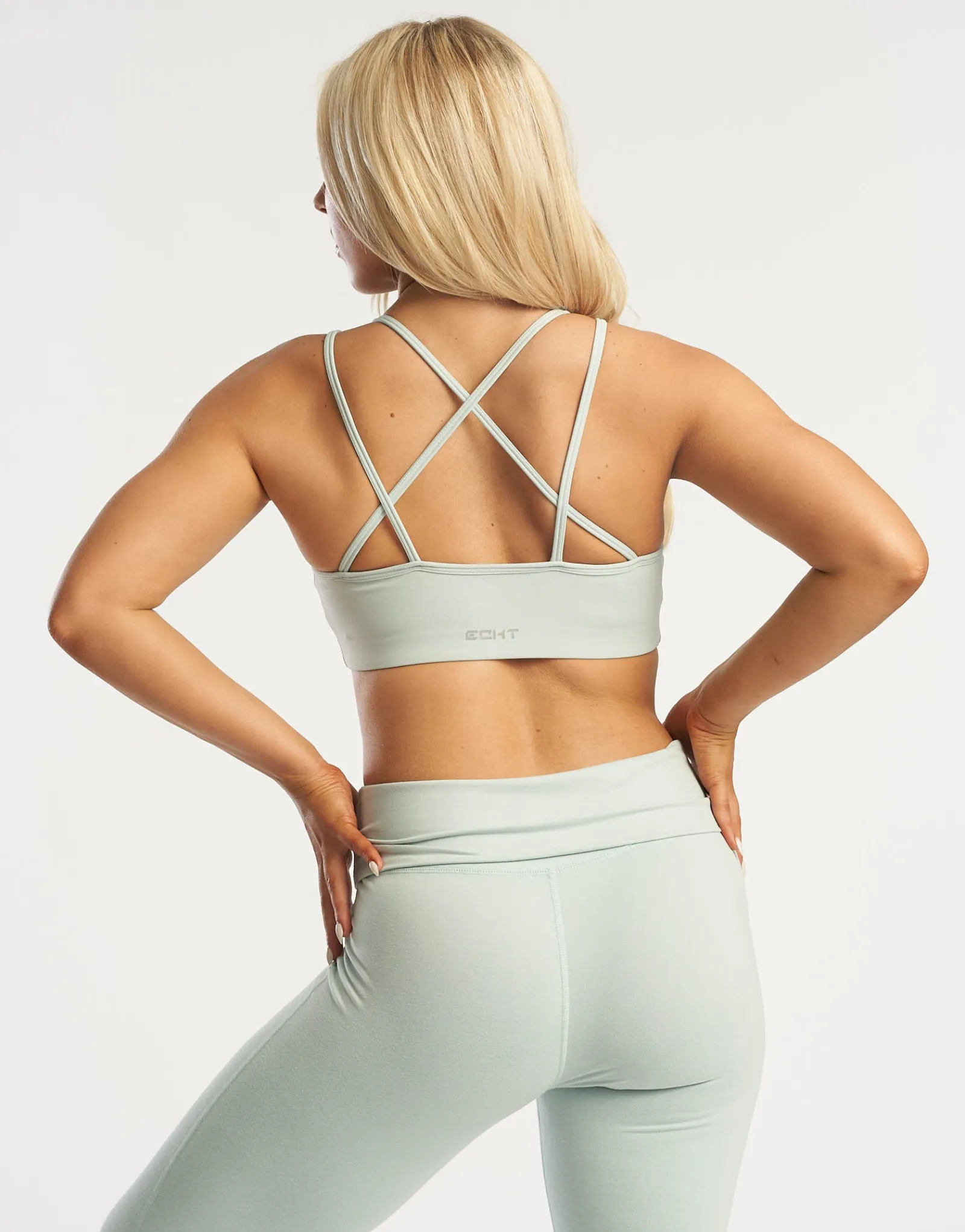 Clearance ECHT Storm Sports Bra Ether Blue