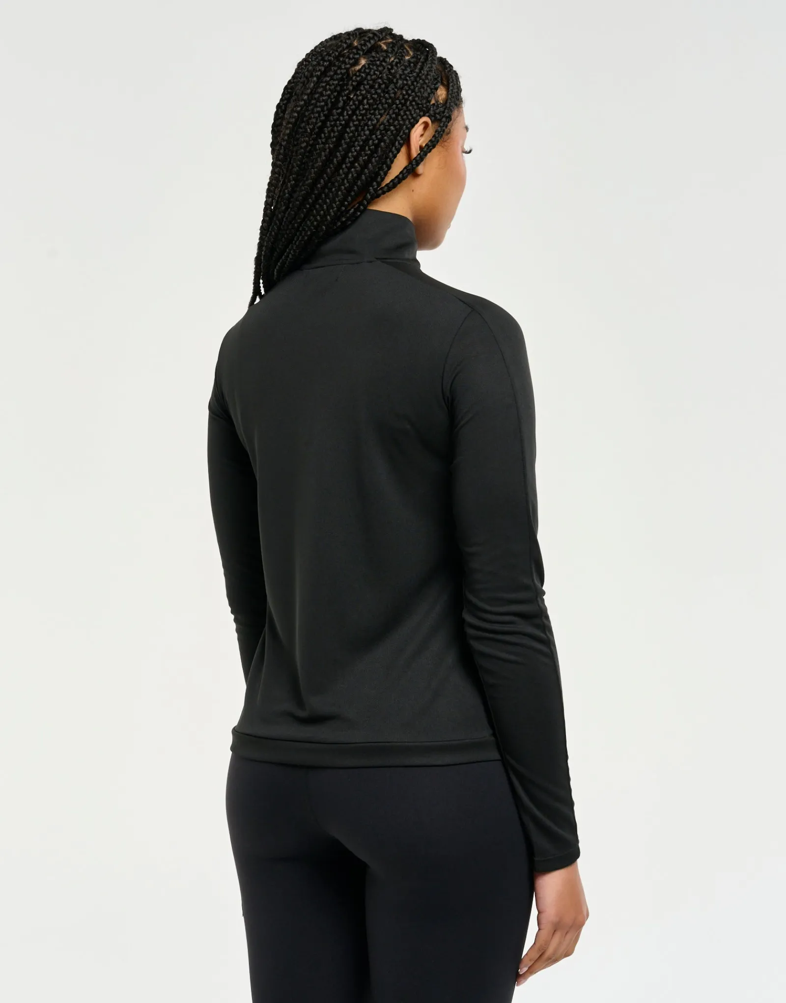 Hot ECHT StudioFlex Half Zip Long Sleeve Black