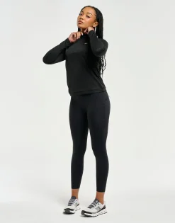 Hot ECHT StudioFlex Half Zip Long Sleeve Black