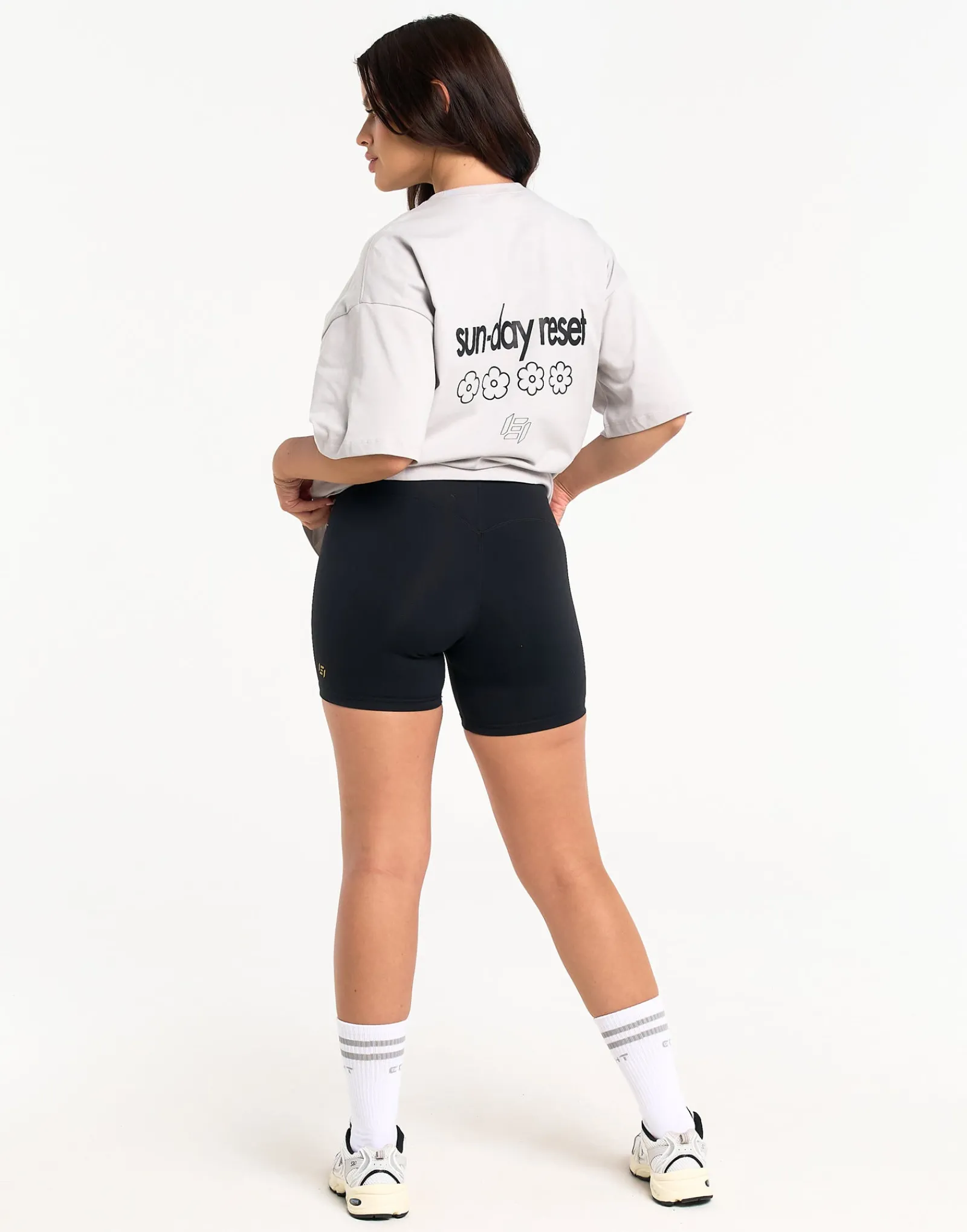 Fashion ECHT Sunday Reset Tee Micro Grey