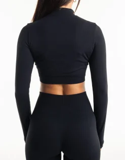Clearance ECHT Supreme Seamless Long Sleeve Midnight Black