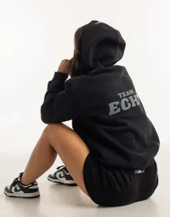 Sale ECHT Team Hoodie All Black