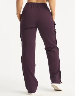 Hot ECHT Tennis Button Pants Purple