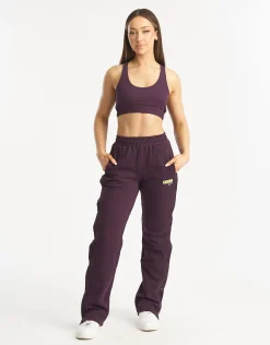 Hot ECHT Tennis Button Pants Purple