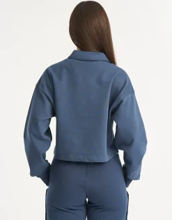 Outlet ECHT Tennis Polo Pullover Blue