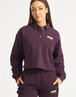 Sale ECHT Tennis Polo Pullover Purple