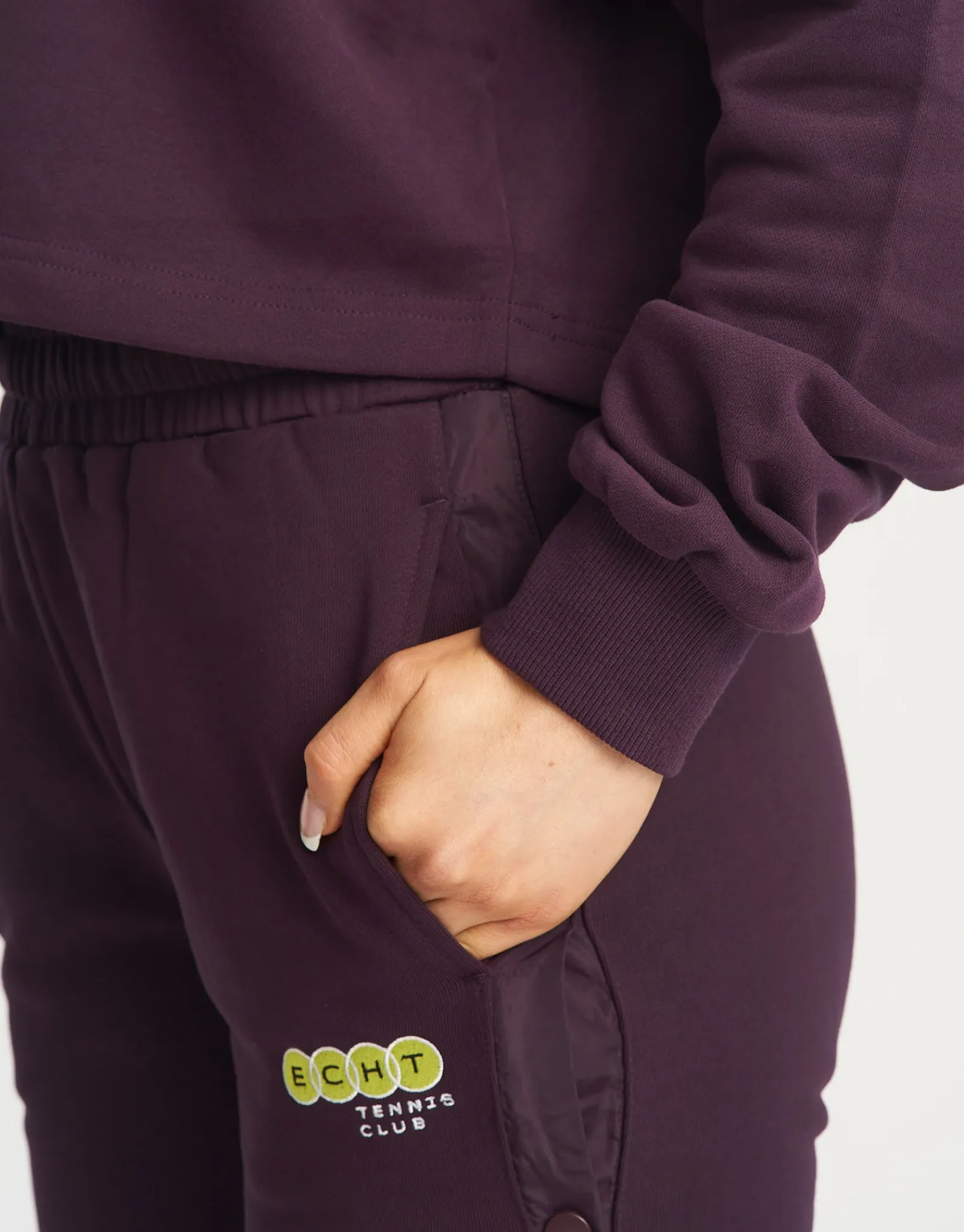 Sale ECHT Tennis Polo Pullover Purple