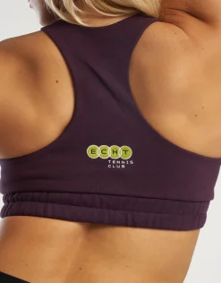 Sale ECHT Tennis Sweat Sports Bra Purple
