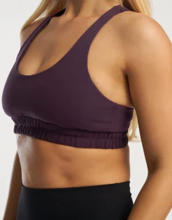 Sale ECHT Tennis Sweat Sports Bra Purple