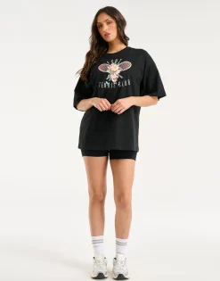 Clearance ECHT Tennis Tee Black