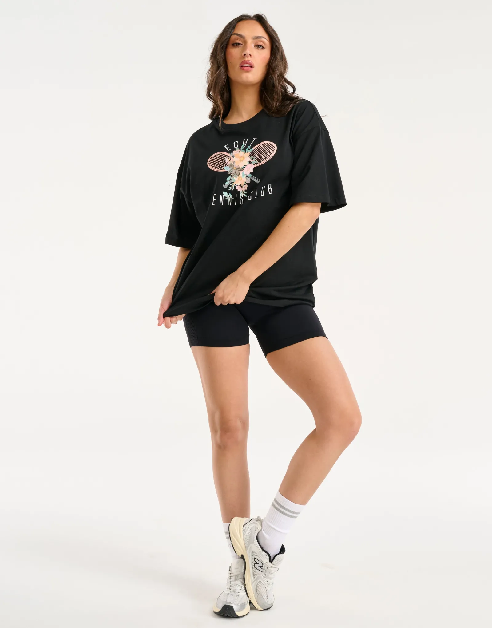 Clearance ECHT Tennis Tee Black