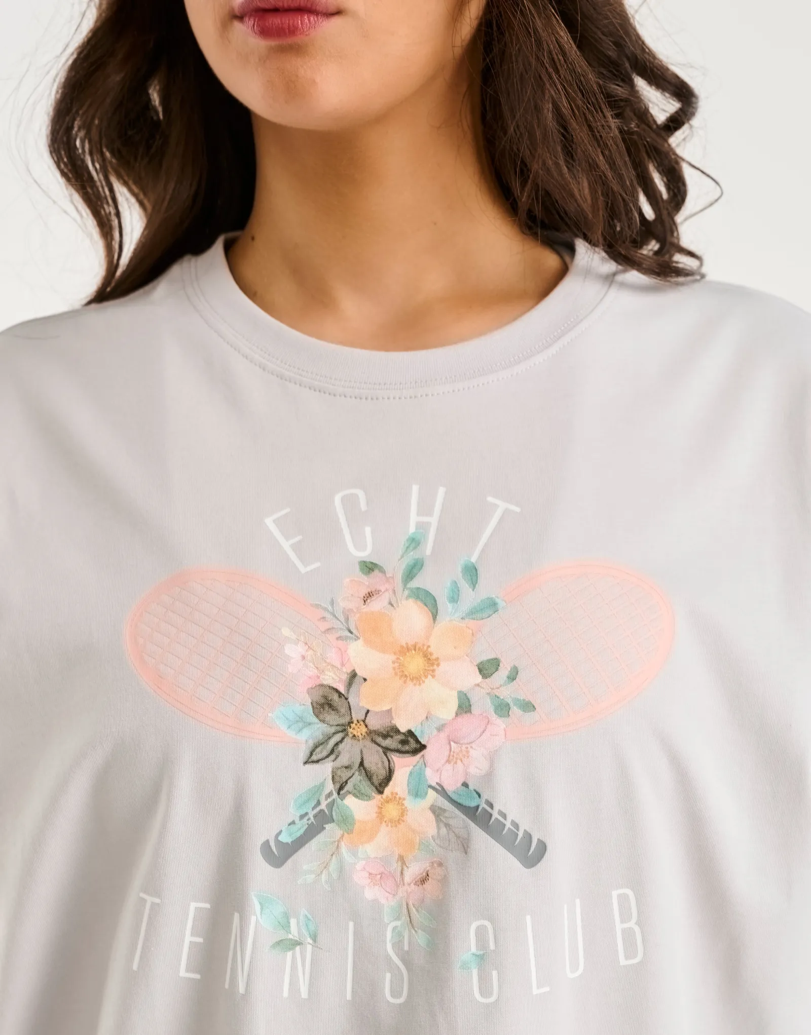 Sale ECHT Tennis Tee Grey