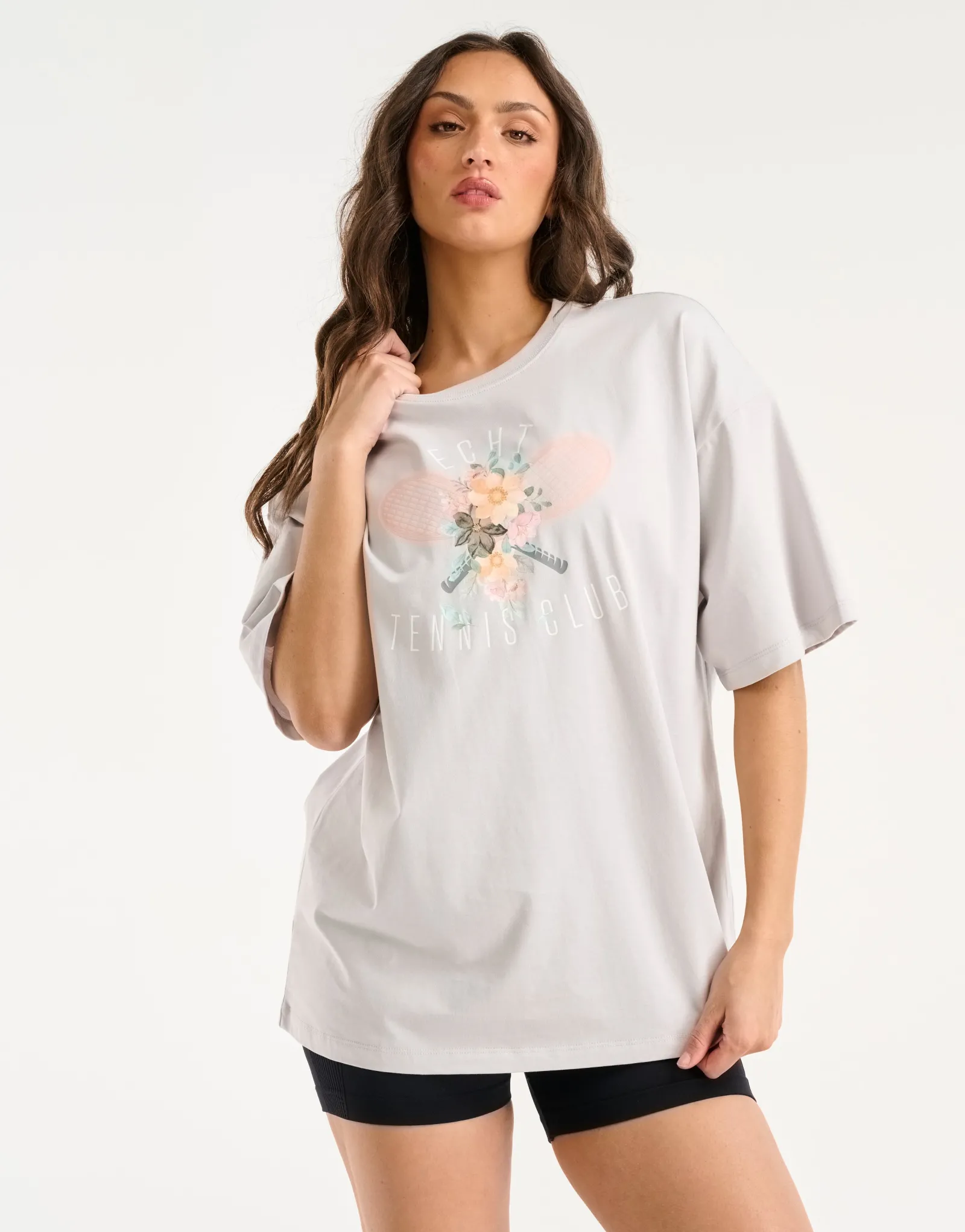 Sale ECHT Tennis Tee Grey