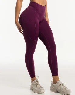 Online ECHT Thermal Pocket Leggings Purple