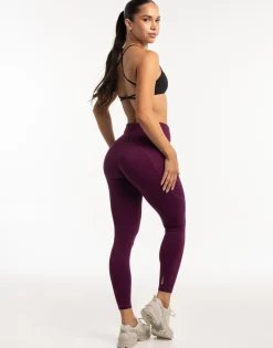 Online ECHT Thermal Pocket Leggings Purple