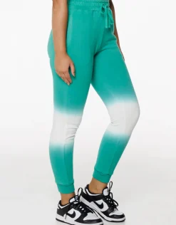 Fashion ECHT Tie Dye Joggers Green