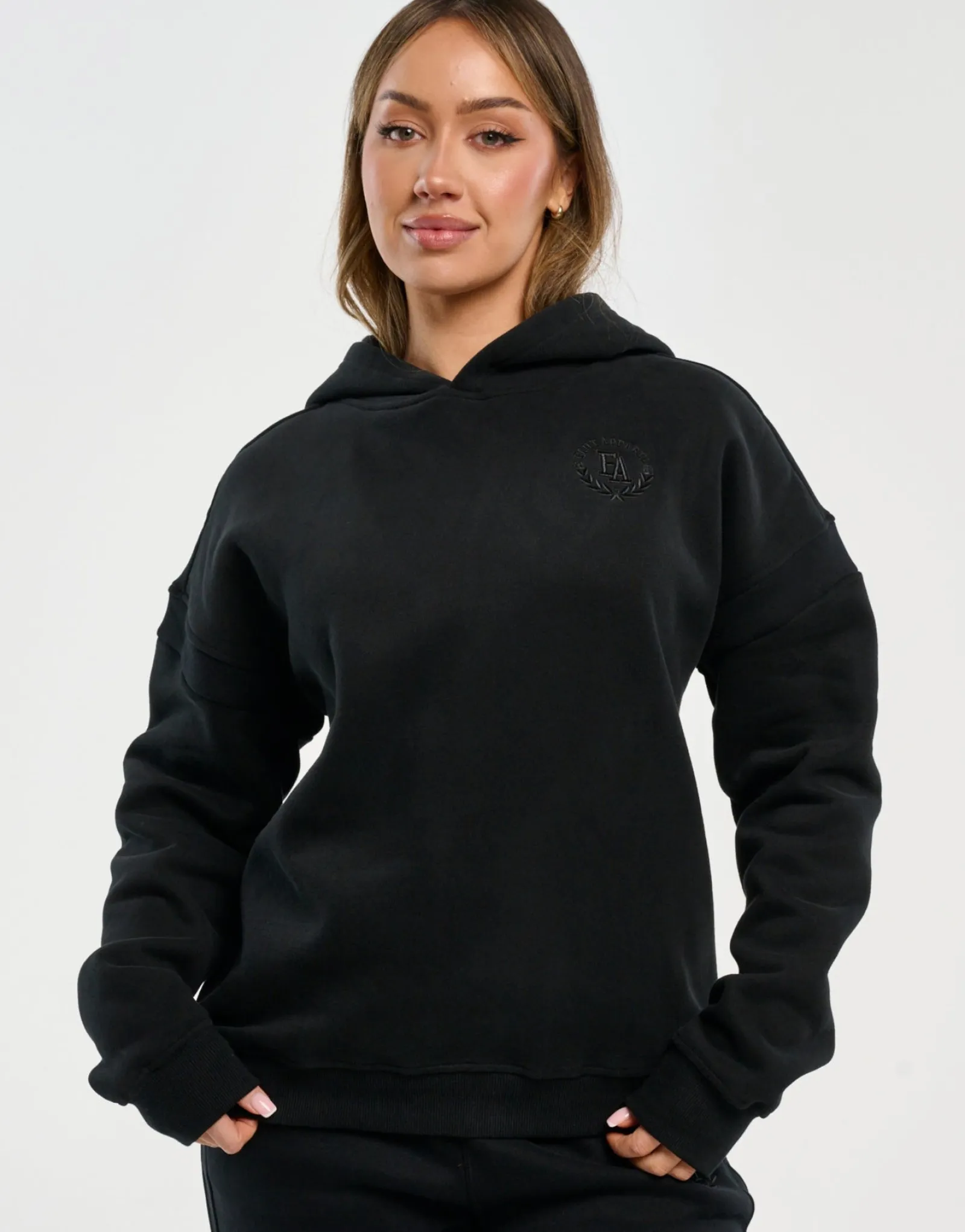 Outlet ECHT Top Marks Hoodie Black