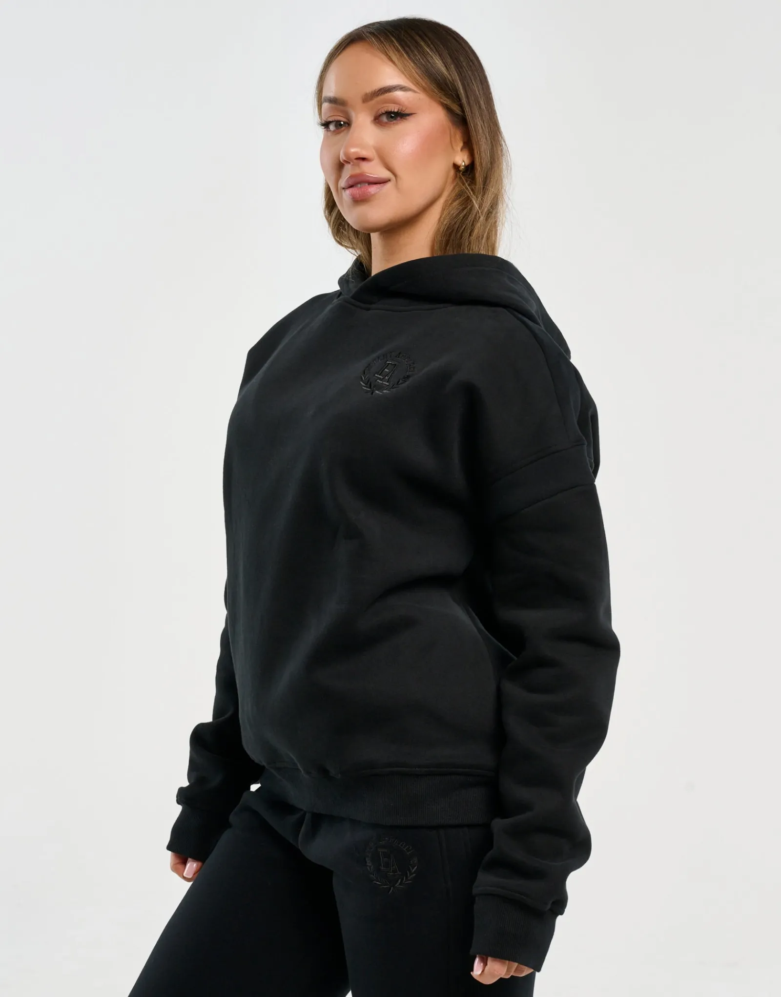 Outlet ECHT Top Marks Hoodie Black