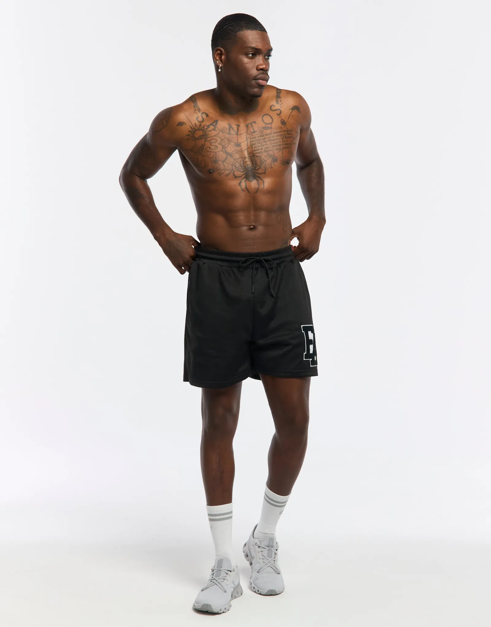 Outlet ECHT Top Marks Shorts Black