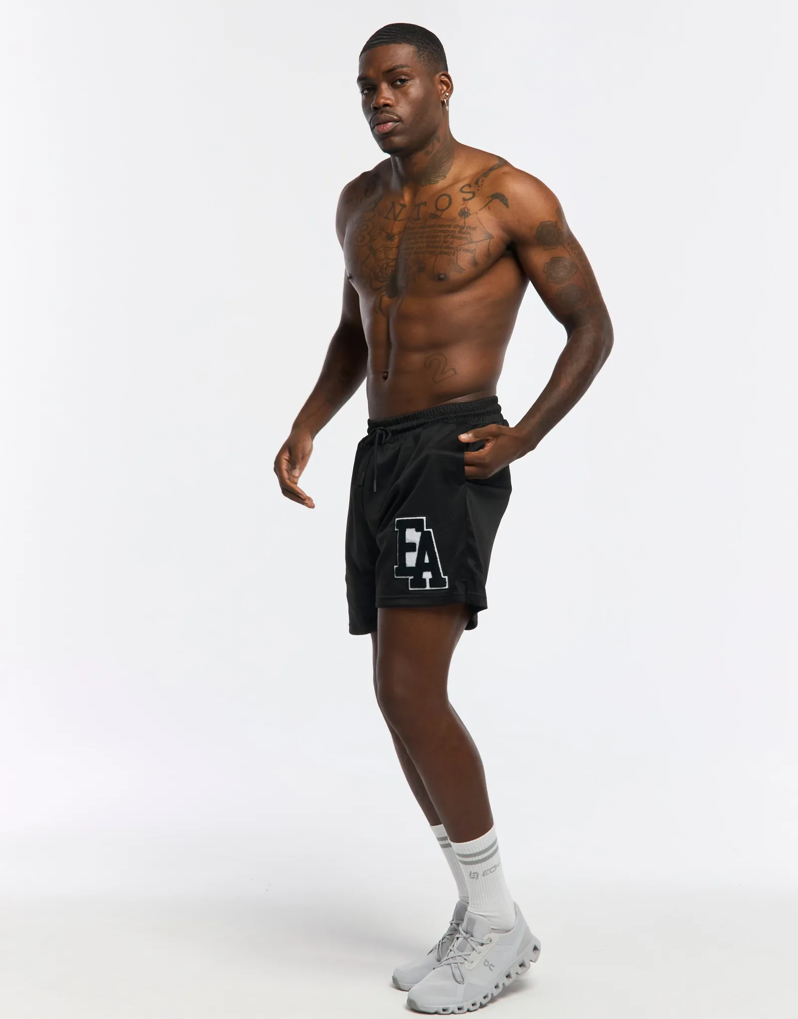 Outlet ECHT Top Marks Shorts Black
