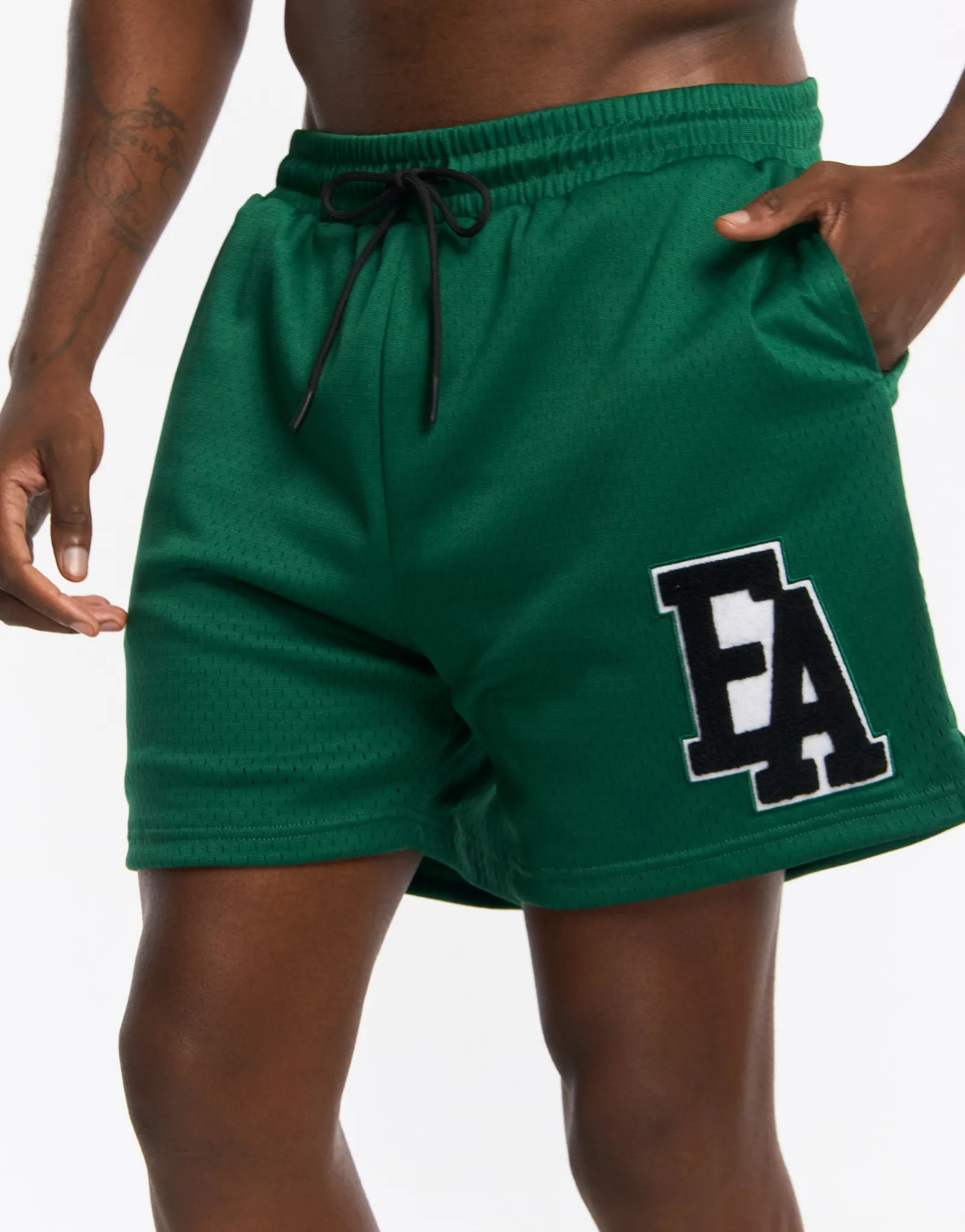 New ECHT Top Marks Shorts Green