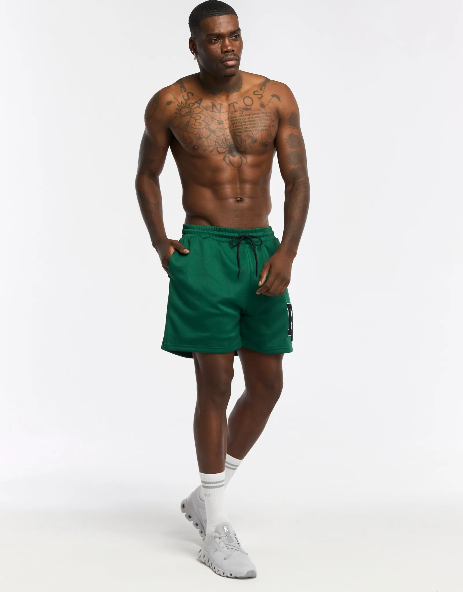 New ECHT Top Marks Shorts Green
