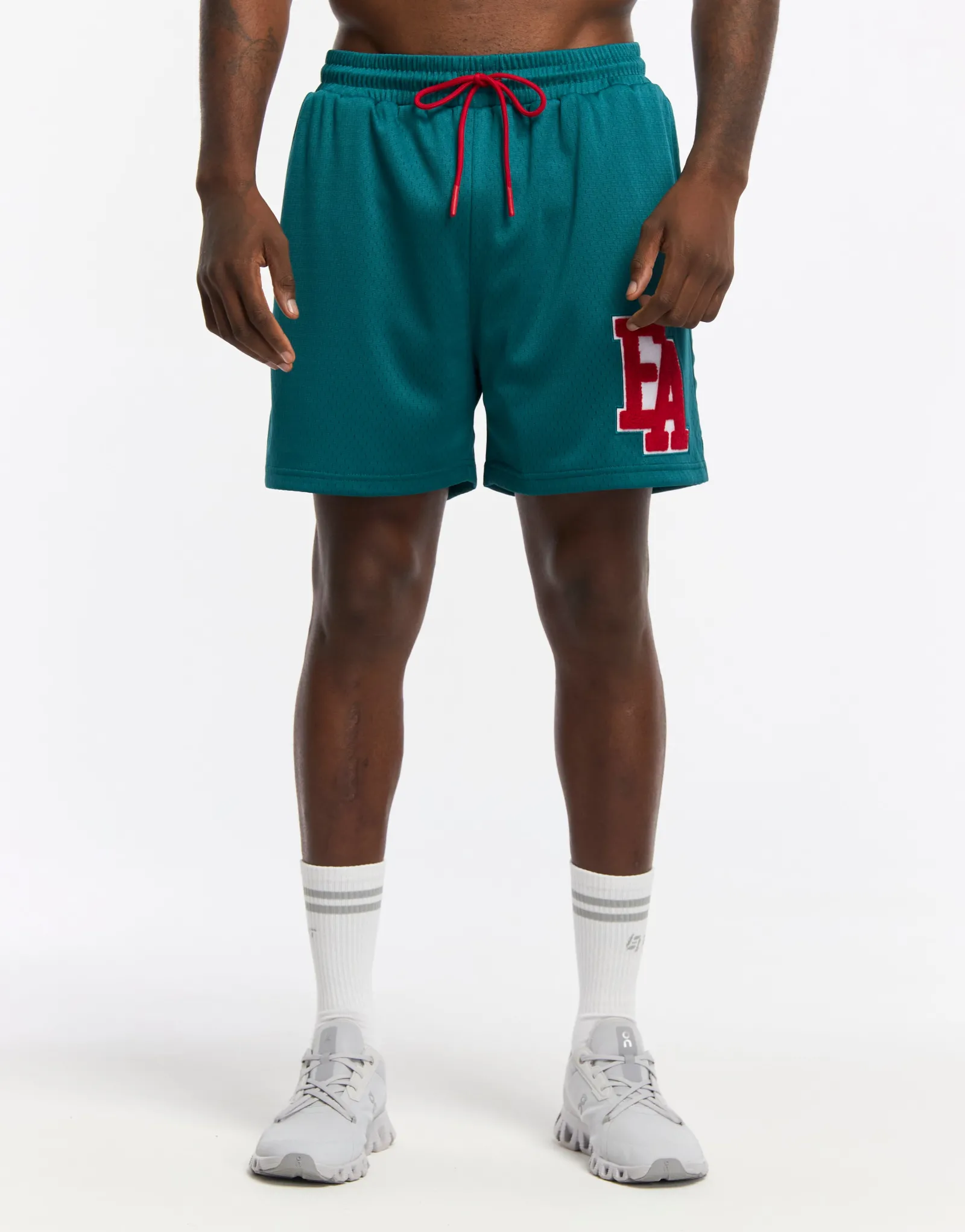 New ECHT Top Marks Shorts Teal