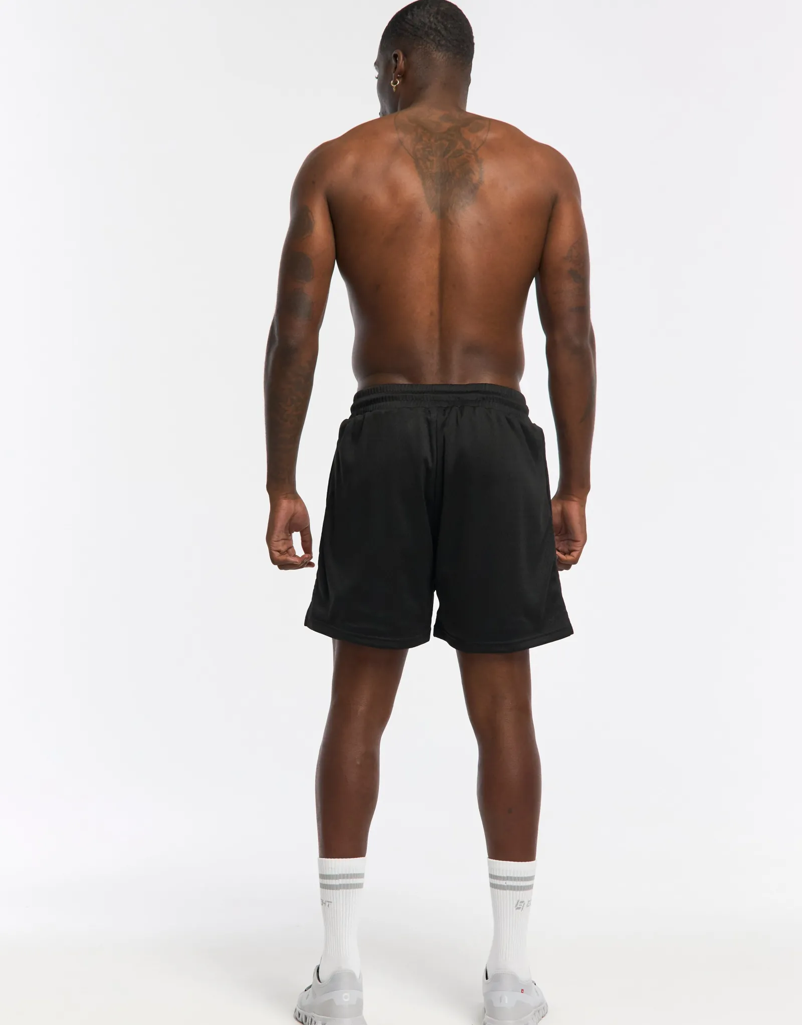 Fashion ECHT Top Marks Shorts Black/Yellow