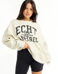 Discount ECHT Top Marks Sweater Heather Grey