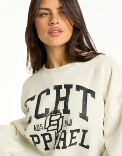 Discount ECHT Top Marks Sweater Heather Grey