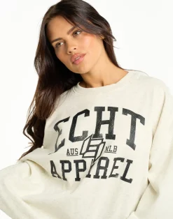 Discount ECHT Top Marks Sweater Heather Grey