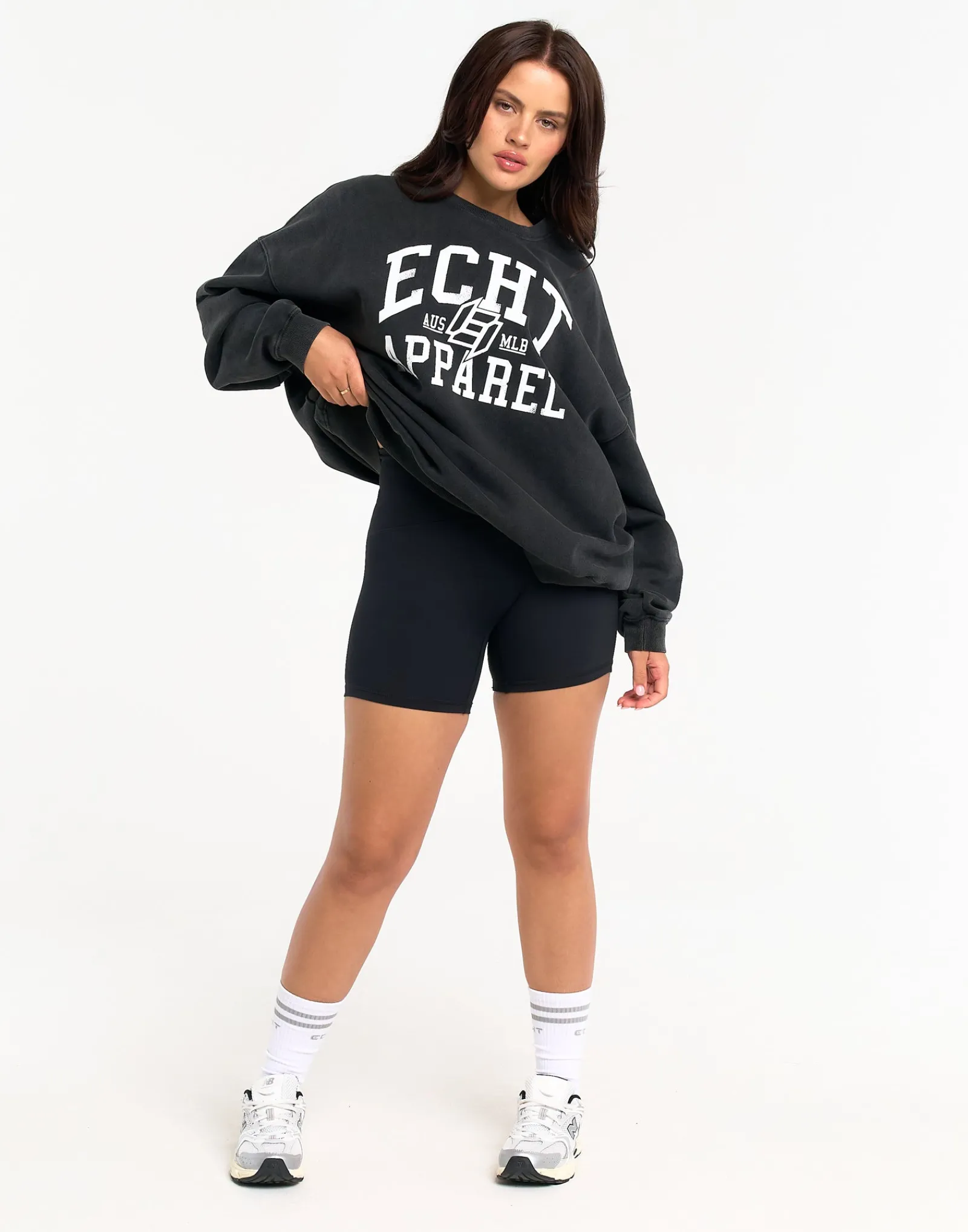 Clearance ECHT Top Marks Sweater Black
